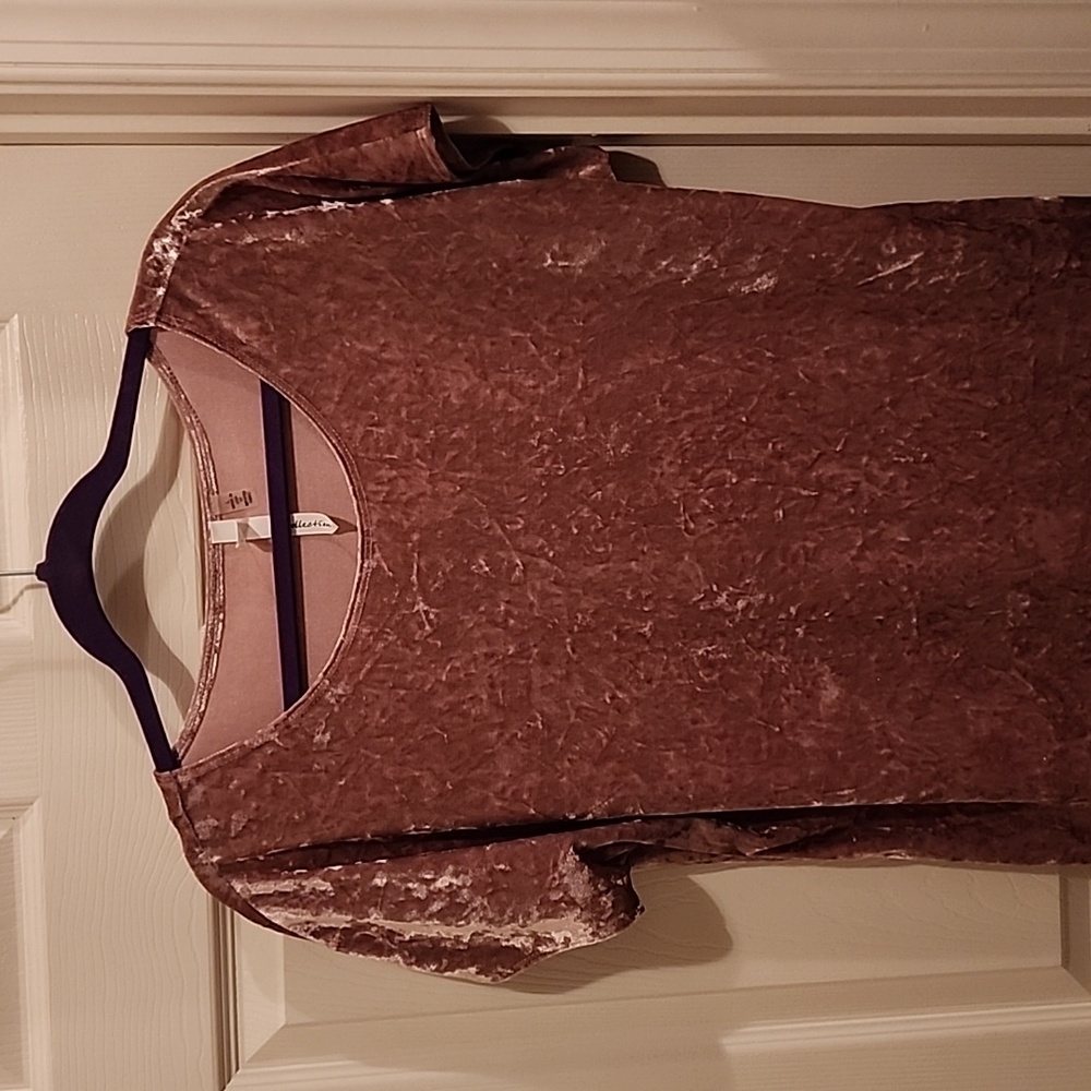 Women's Velvet Top